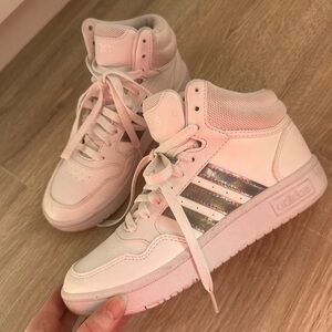 Adidas hoops 3.0 white sneakers